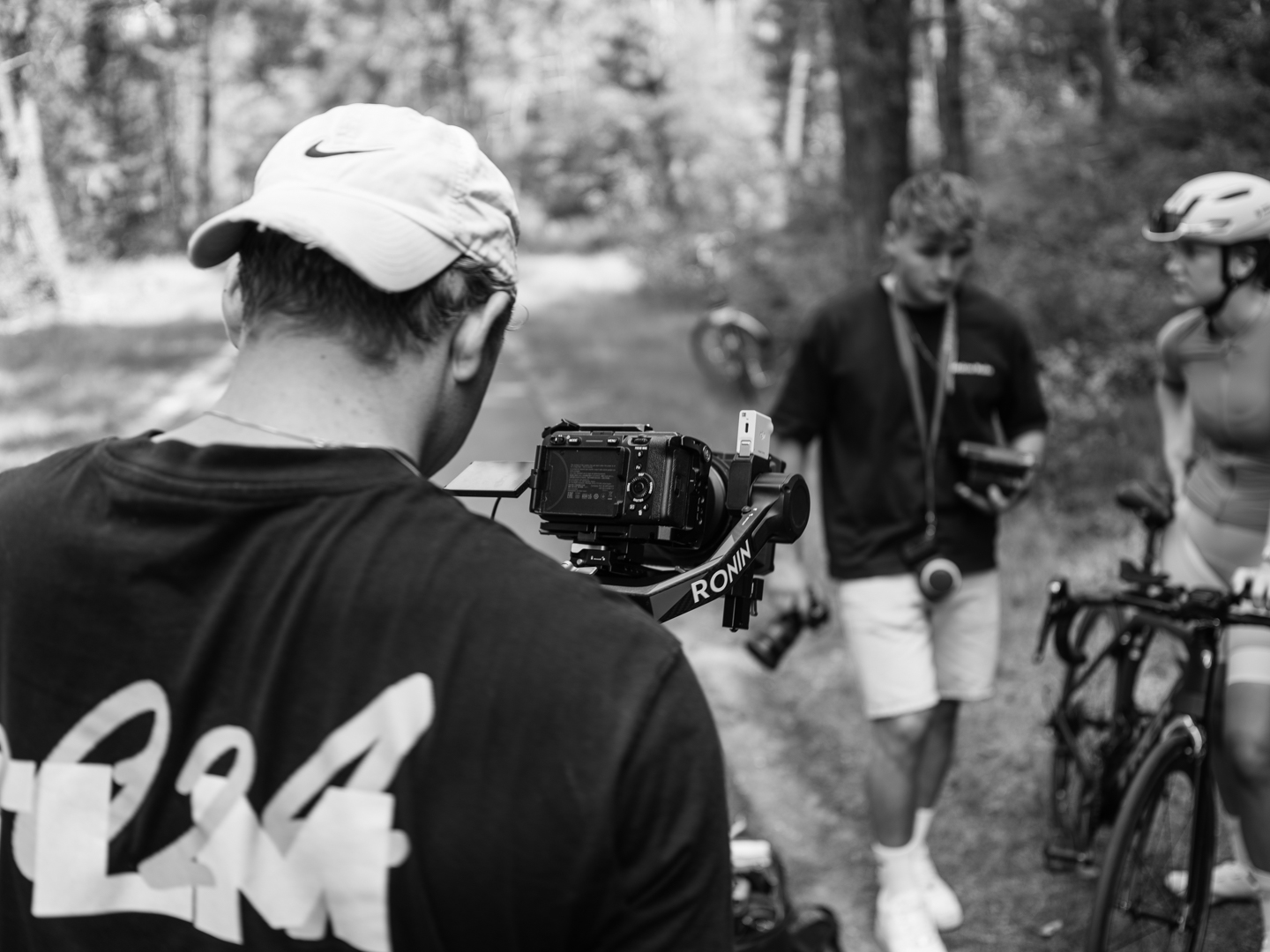 Achter de schermen bij een shoot